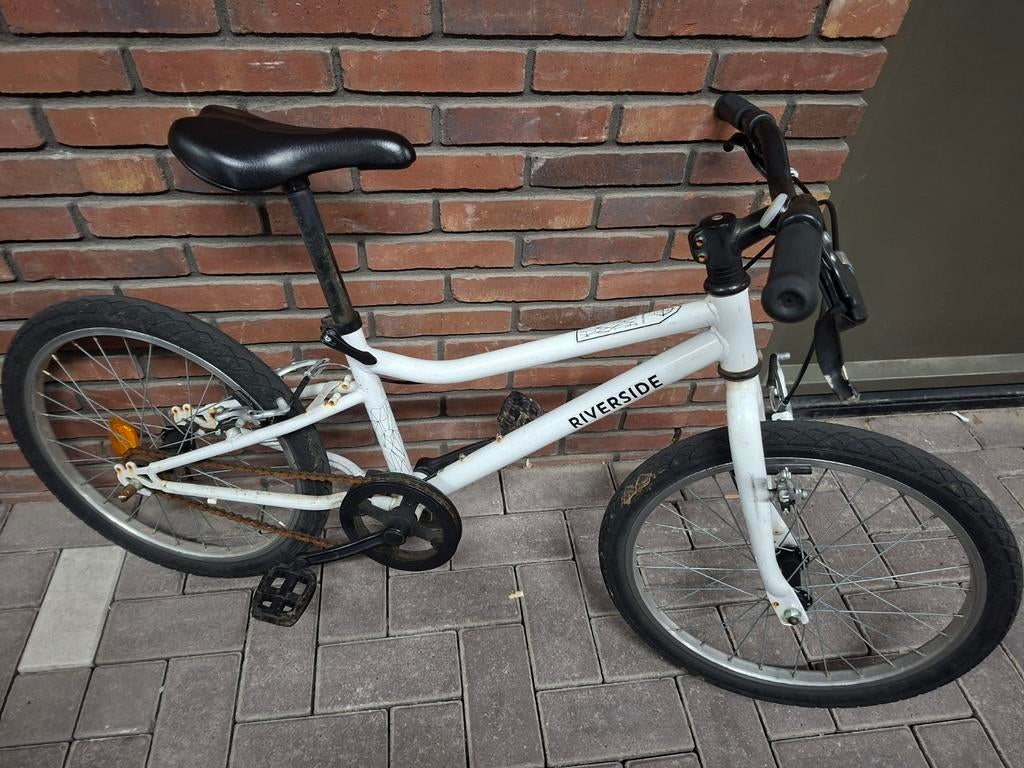 Riverside jongensfiets 4-6 jaar, Fietsen en Brommers, Fietsen | Jongens, Ophalen, Gebruikt, Riverside, Handrem