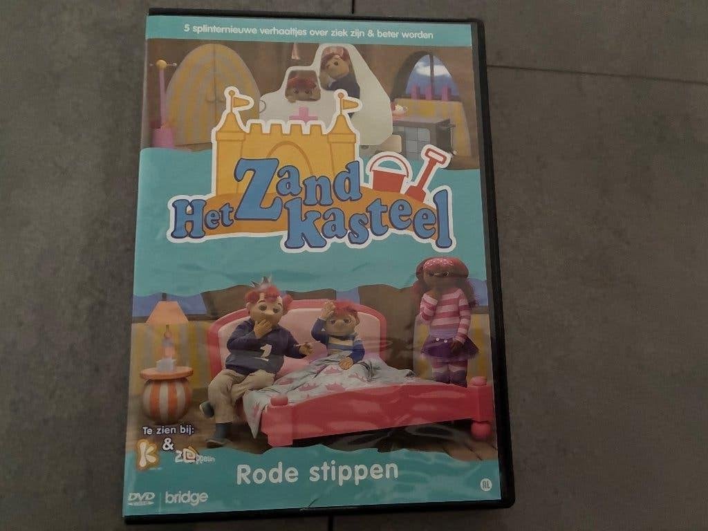 Het zandkasteel rode stippen dvd, Alle leeftijden, Ophalen of Verzenden, Gebruikt