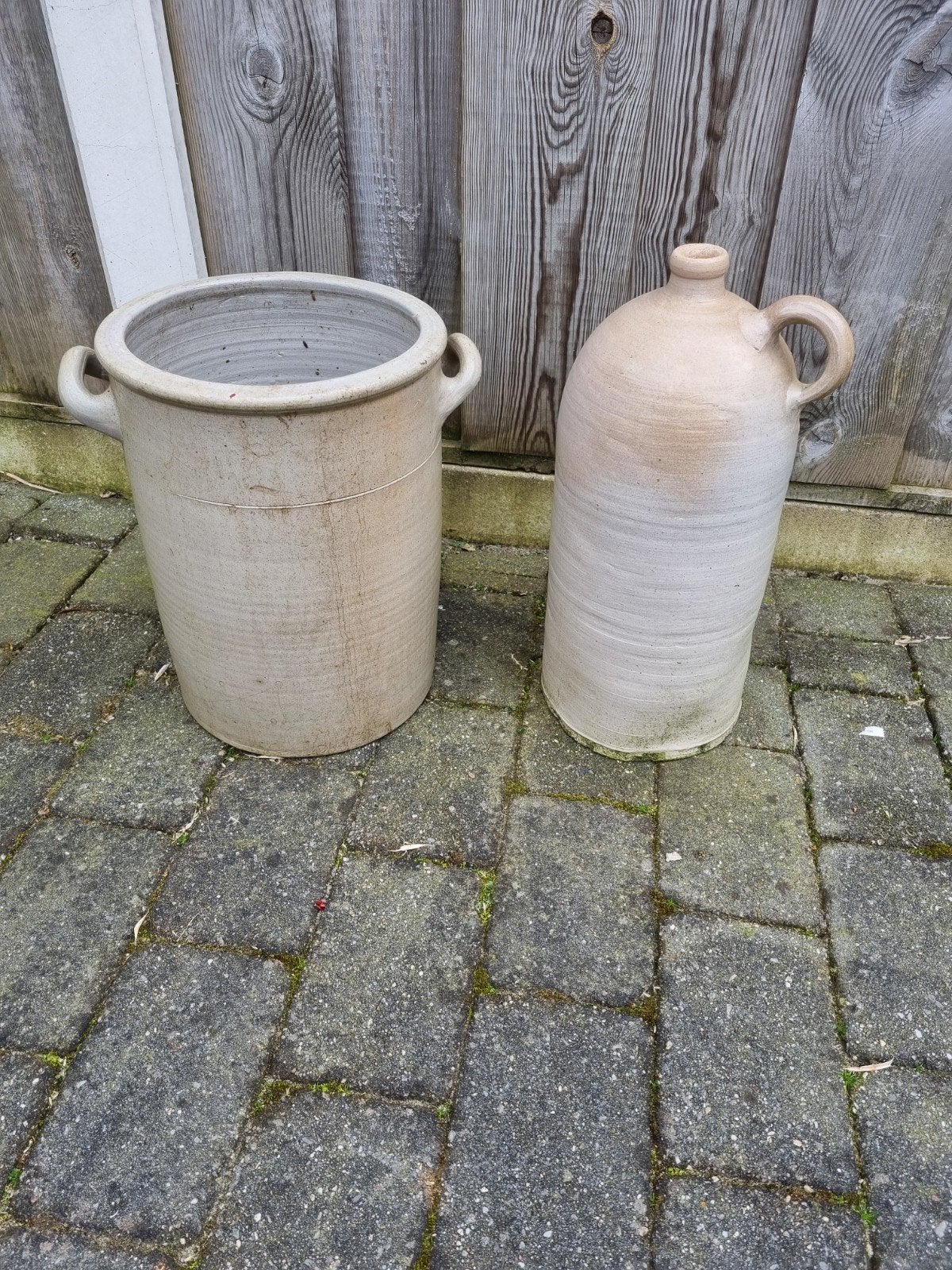 Keulse pot en kruik, Tuin en Terras, Bloempotten, Ophalen