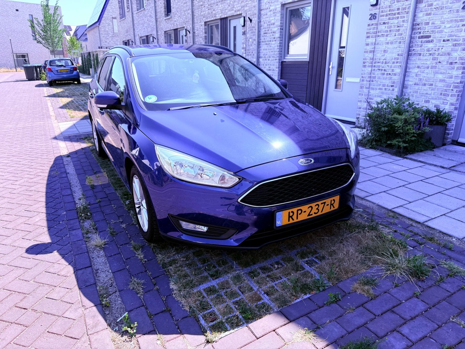 Ford Focus 1.0 Ecoboost 74KW Wagon 2018 Blauw, Auto's, Blauw, 100 pk, Origineel Nederlands, Handgeschakeld