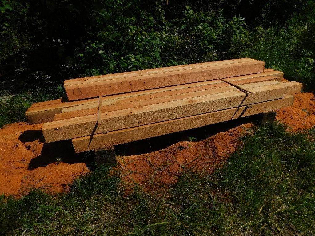 lariks palen, Ophalen, Nieuw, 180 tot 250 cm, Palen