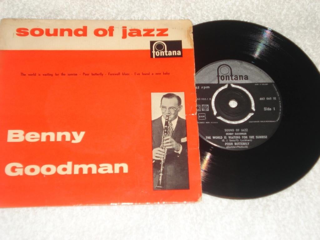 Benny Goodman  EP  Sound Of Jazz       Orgineel, Cd's en Dvd's, Vinyl Singles, Ophalen of Verzenden, Zo goed als nieuw, Pop, EP