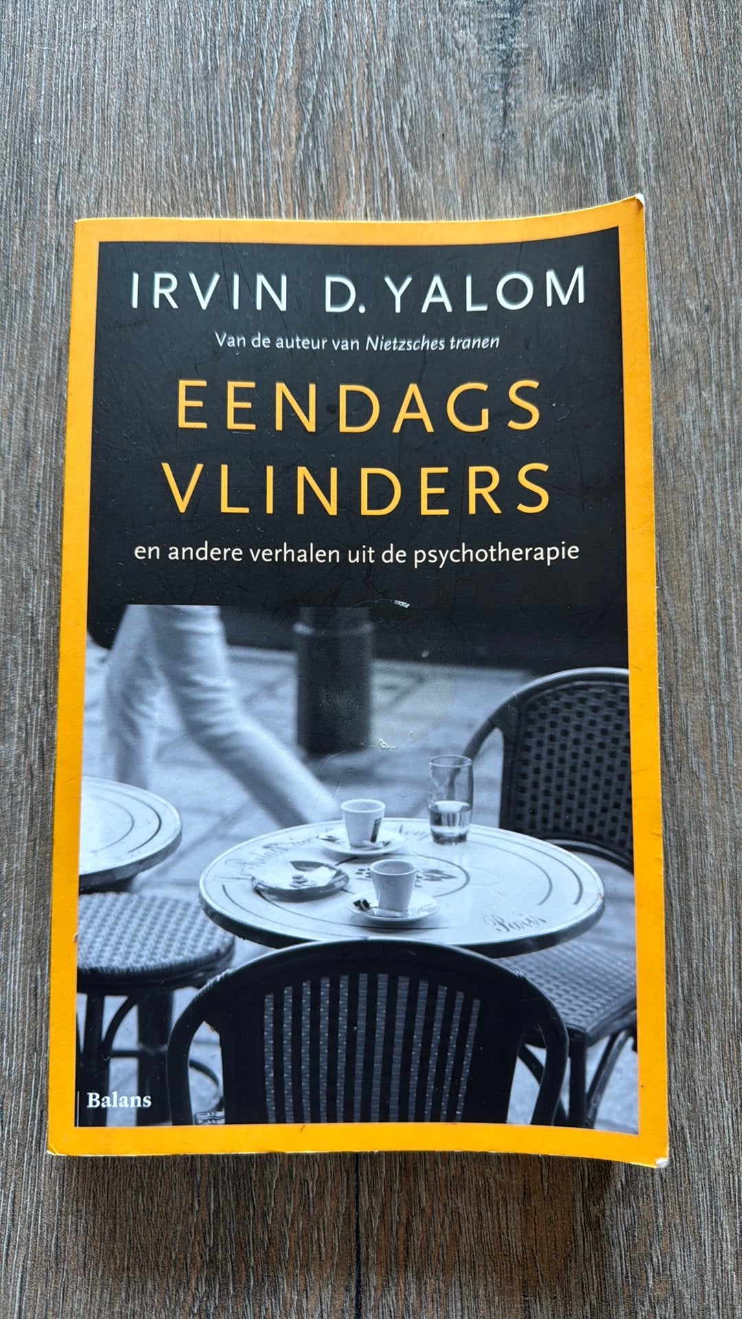 Irvin D. Yalom - Eendagsvlinders, Boeken, Ophalen of Verzenden, Zo goed als nieuw, Irvin D. Yalom, Nederland