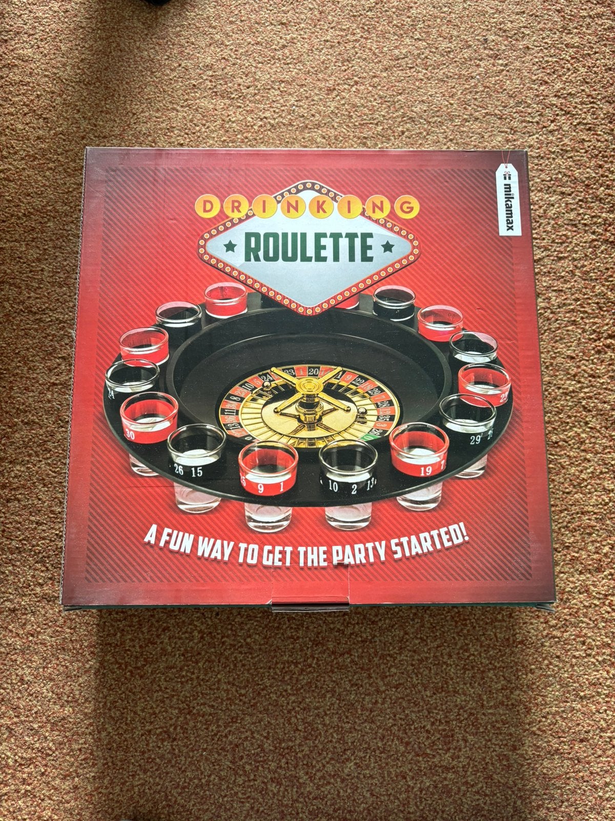 Shot roulette spel, Vijf spelers of meer, Ophalen, Gebruikt