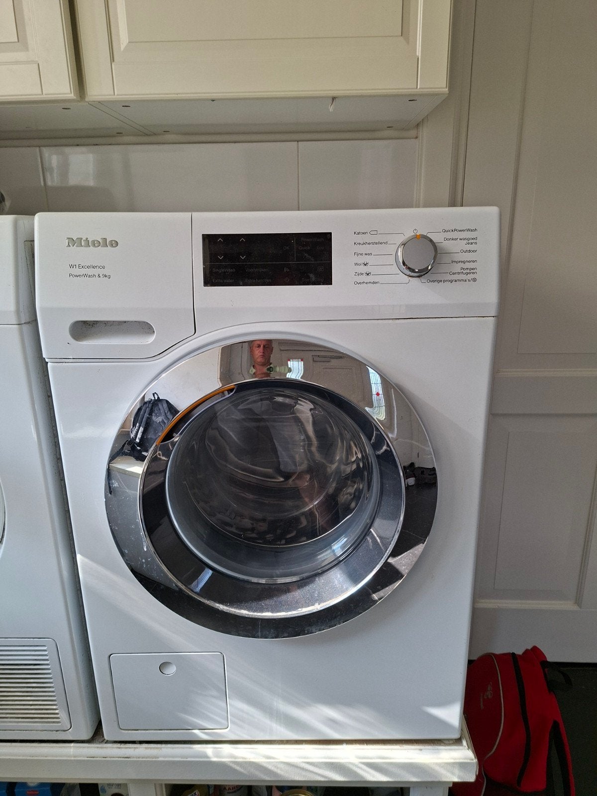 Miele W1 Excellence PowerWash 9kg Wasmachine, Ophalen, 1200 tot 1600 toeren, 8 tot 10 kg, Wolwasprogramma
