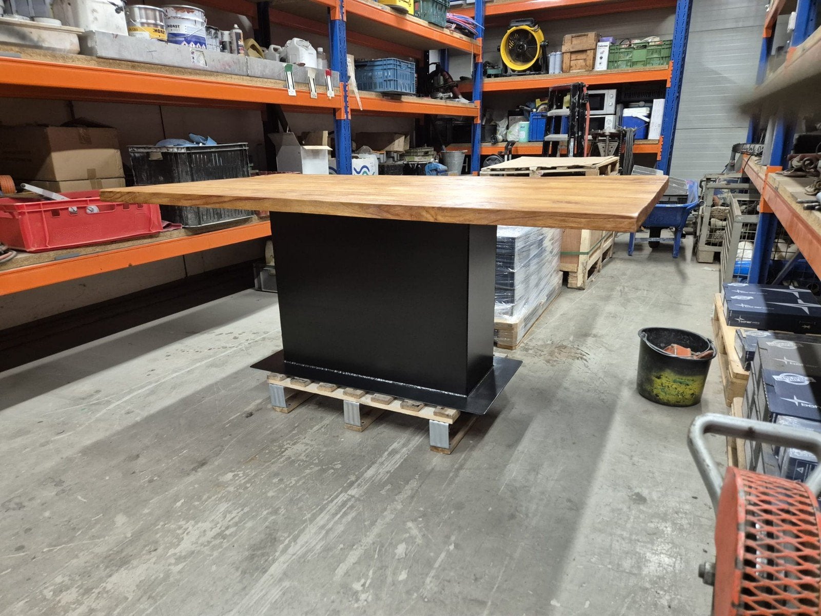 mooie eettafel, Ophalen, Teakhout, 50 tot 100 cm, Zo goed als nieuw