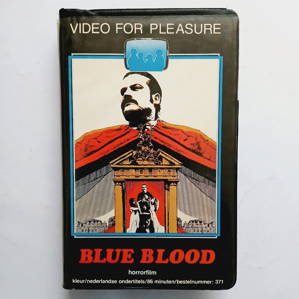 Blue Blood - NL ex rental vhs - Video for Pleasure, Cd's en Dvd's, Horror, Alle leeftijden, Ophalen of Verzenden, Ex-rental
