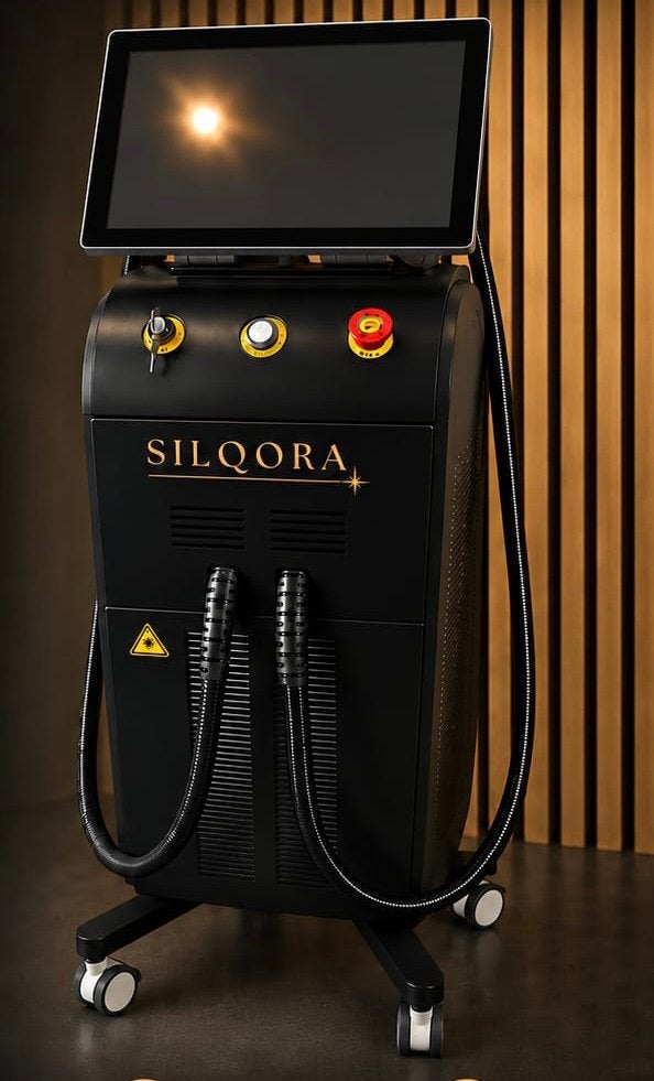 SILQORA Triple Wave Diode ICE Laser 1600W + training, Ophalen, Zo goed als nieuw, Scheren en Epileren