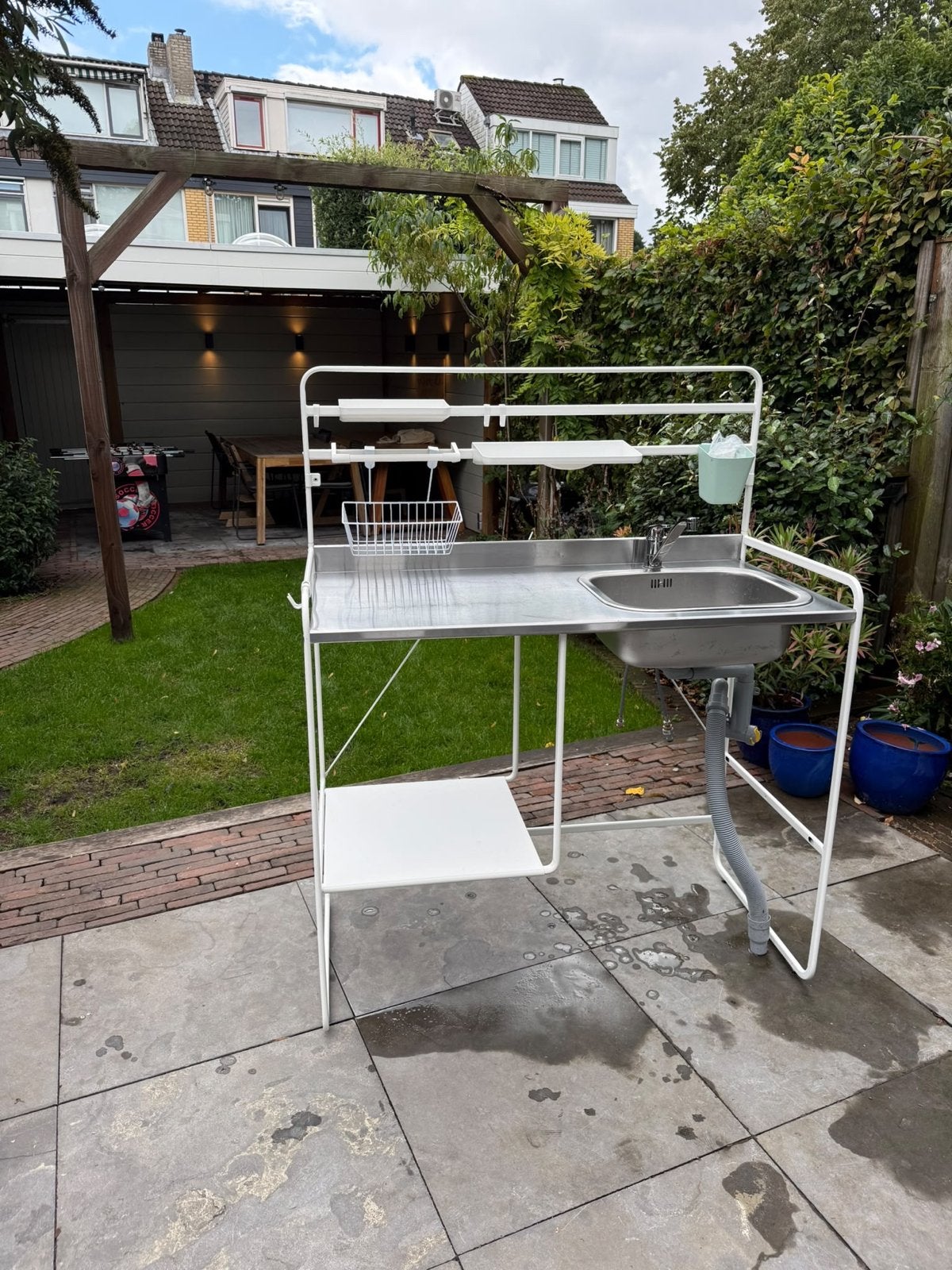 IKEA Sonnersta buitenkeuken/noodkeuken met spoelbak en kraan, Ophalen, Gebruikt, Vrijstaand