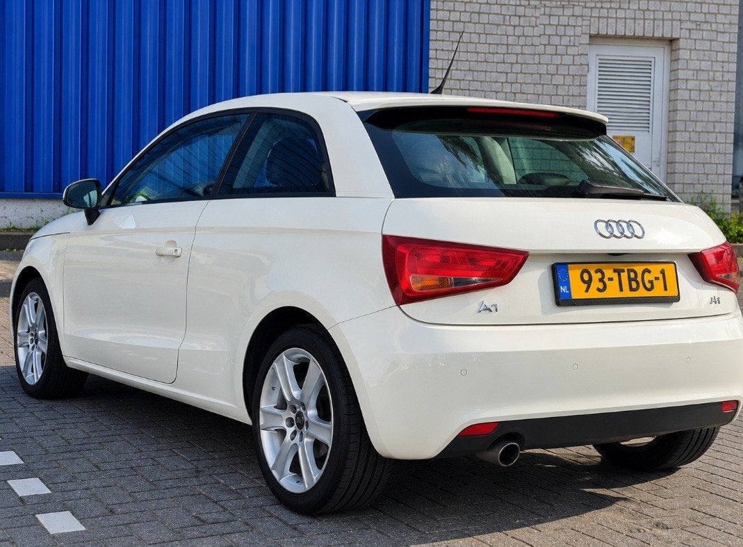 audi a1 automaat, Auto's, Automaat, Stof, A1, Wit