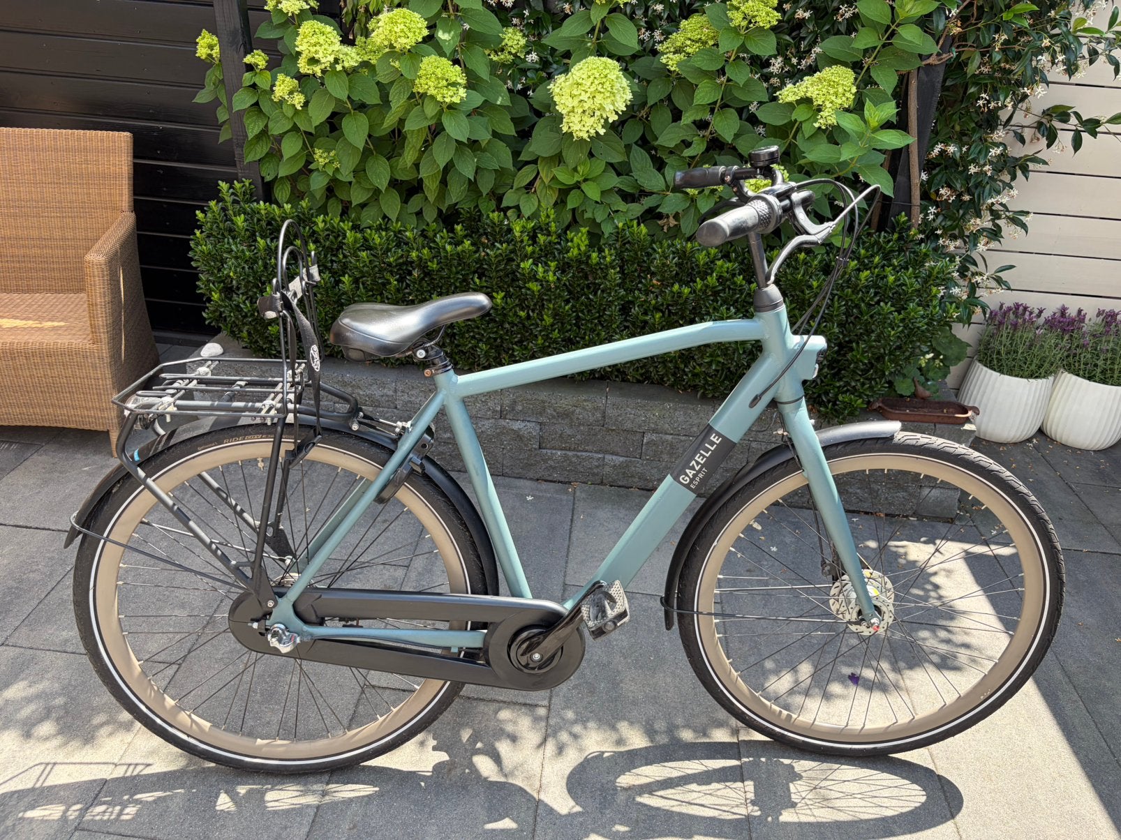 Gazelle esprit, Ophalen, Versnellingen, Zo goed als nieuw, Schijfrem