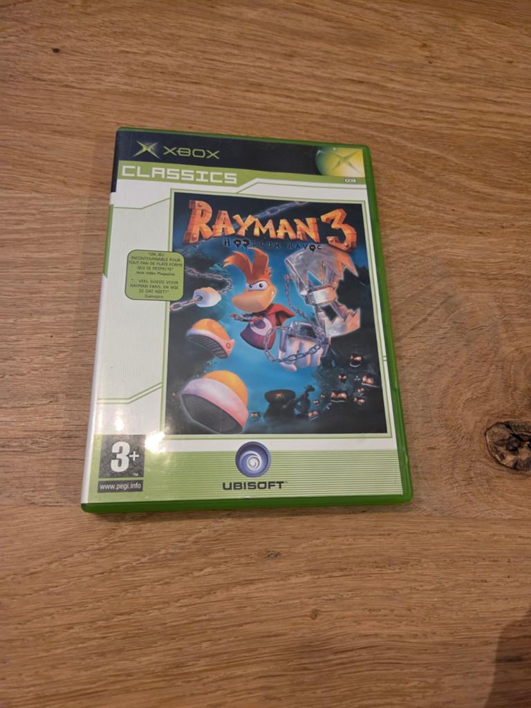 Rayman 3 xbox, Spelcomputers en Games, 1 speler, Ophalen of Verzenden, Zo goed als nieuw, Vanaf 3 jaar