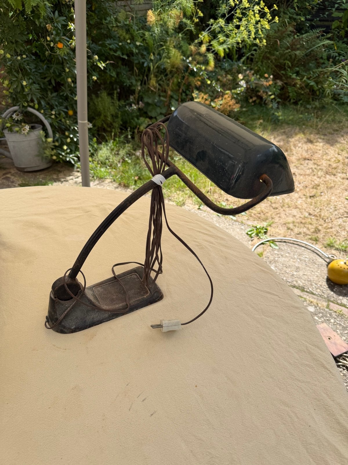 Vitage Horax bureaulamp / notarislamp – jaren 30, Antiek en Kunst, Antiek | Lampen, Ophalen of Verzenden