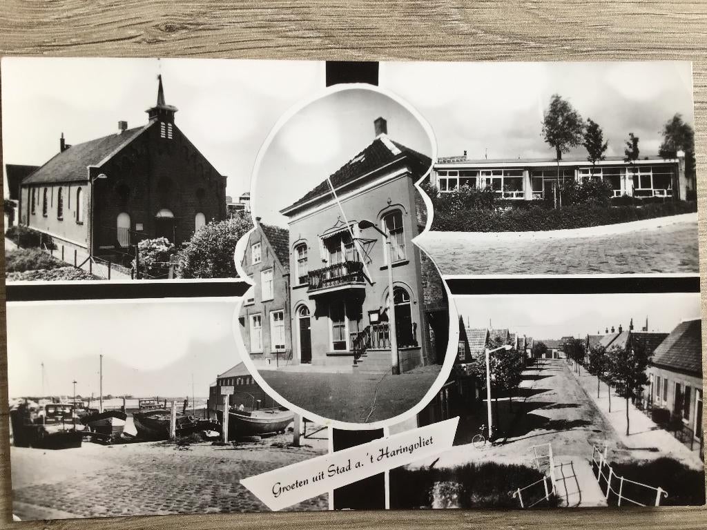 Stad aan het Haringvliet 1965, Verzenden, 1940 tot 1960, Gelopen, Zuid-Holland