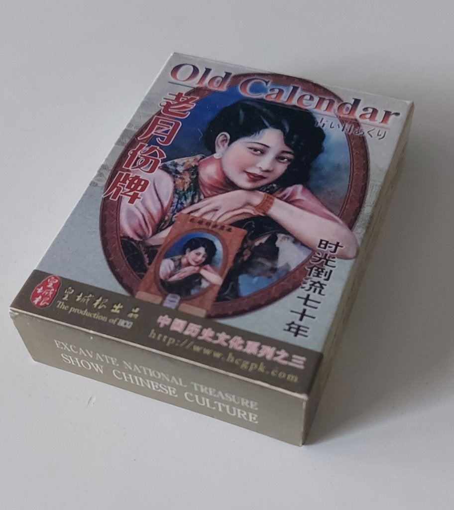 Old Calendar speelkaarten / jokers, Ophalen of Verzenden, Zo goed als nieuw, Speelkaart(en)