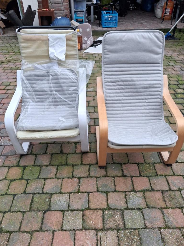 Poang kinderstoel, Kinderen en Baby's, Kinderkamer | Tafels en Stoelen, Ophalen, Gebruikt, Stoel(en)