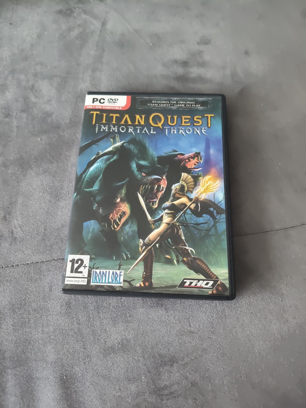 Titan Quest: Immortal Throne PC DVD-ROM, Gebruikt, 1 speler, Ophalen of Verzenden, Role Playing Game (Rpg)