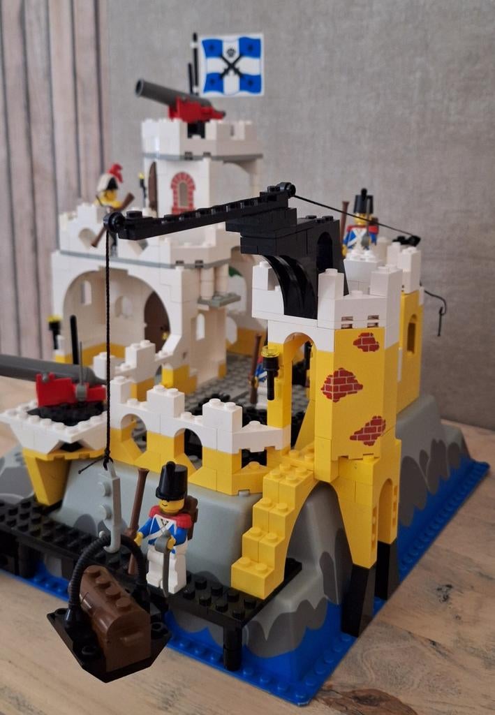 LEGO Pirates 6276 Eldorado Fortress (1989) - 100% Compleet, Kinderen en Baby's, Speelgoed | Duplo en Lego, Lego, Compleet, Zo goed als nieuw