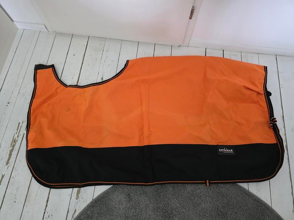 Uitrijdeken maat Full, Dieren en Toebehoren, Paarden en Pony's | Dekens en Dekjes, Oranje, Gebruikt, Epplejeck, Full (L)