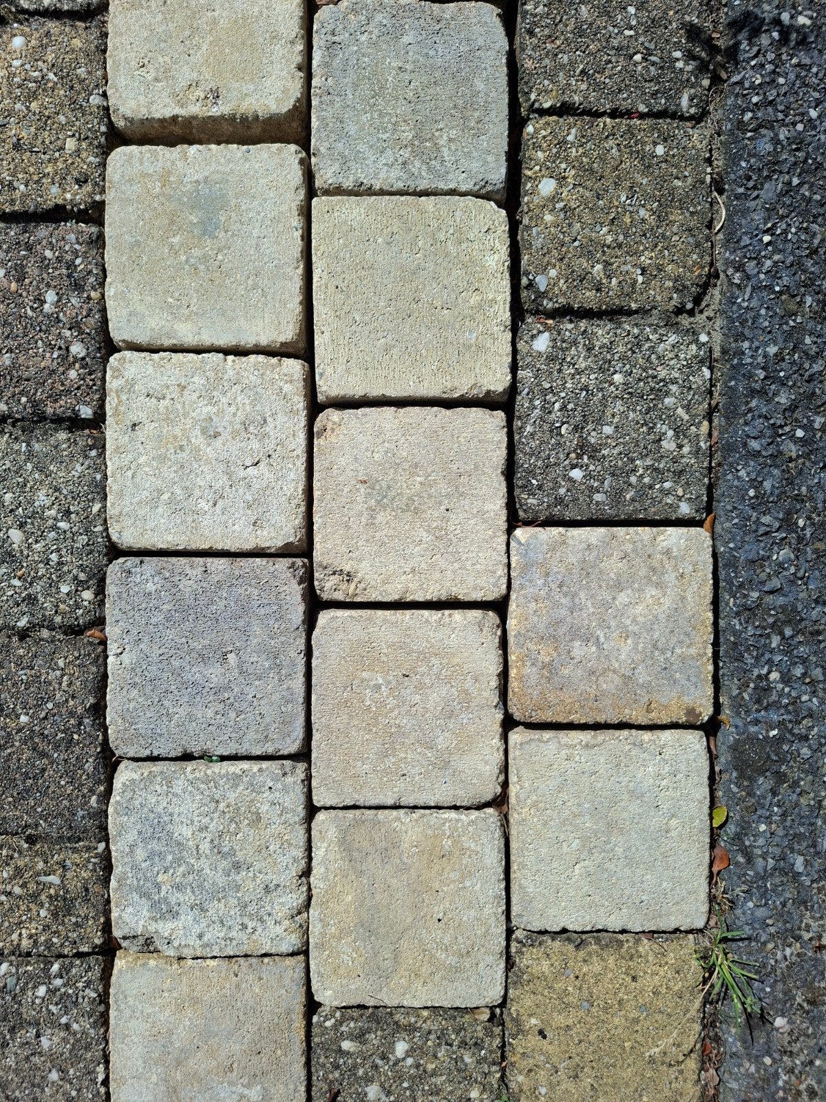 sierbestrating, Ophalen, Gebruikt, Beton, Klinkers