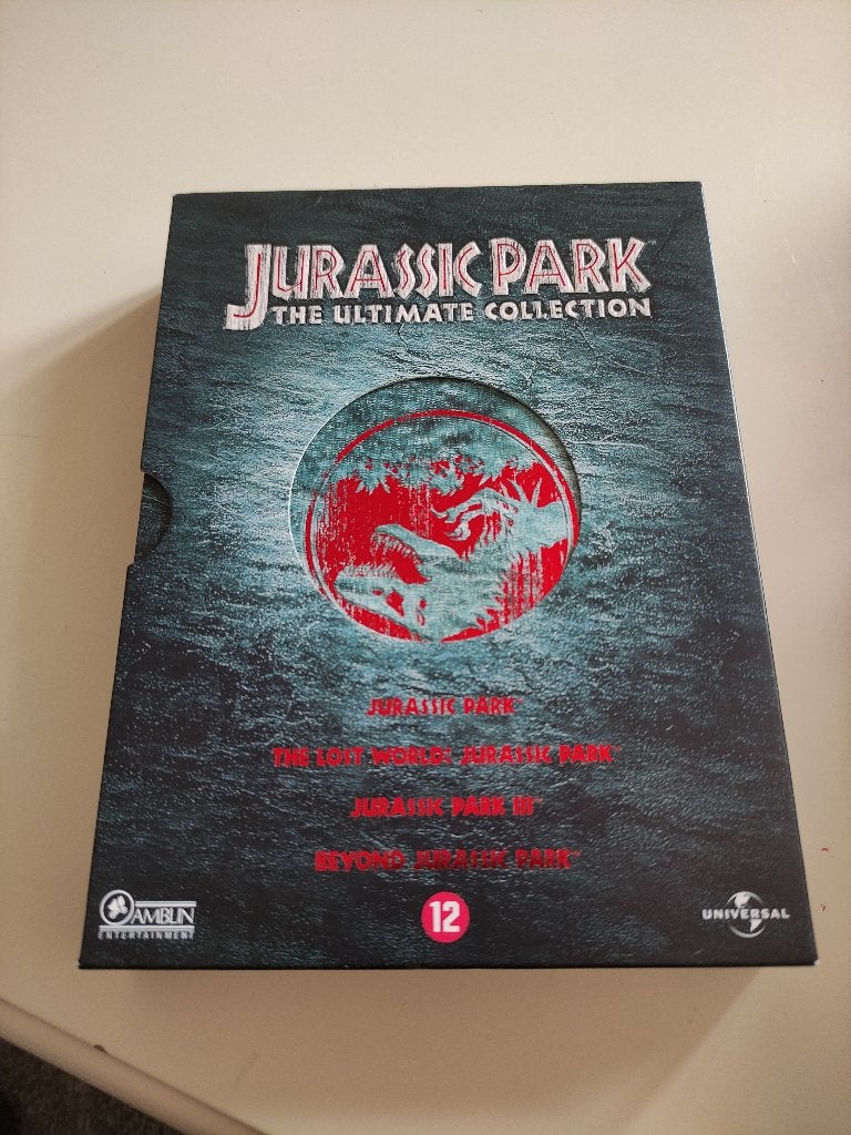 Jurassic Park: The Ultimate Collection (4-DVD Boxset), Vanaf 12 jaar, Ophalen of Verzenden, Zo goed als nieuw