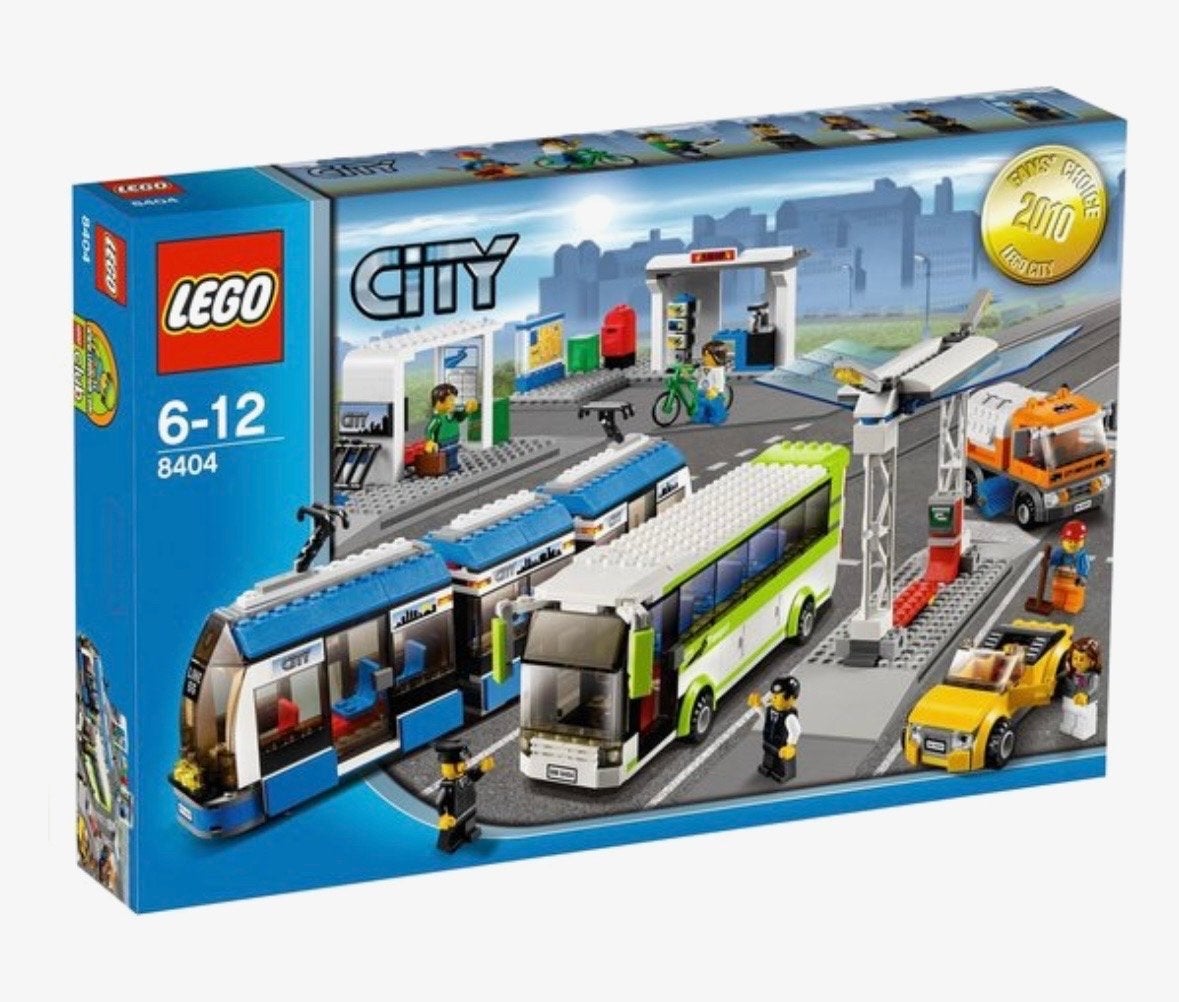 Lego City 8404 Openbaar Vervoer Station Complete Set, Ophalen, Lego, Compleet, Complete set