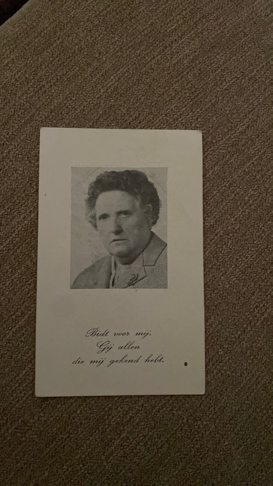 Martha Slaats 1903 Asten 1970 Helmond Aarle-Rixtel, Ophalen of Verzenden