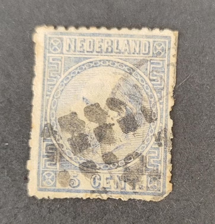 Nederland NVPH 7, Verzenden, T/m 1940, Gestempeld