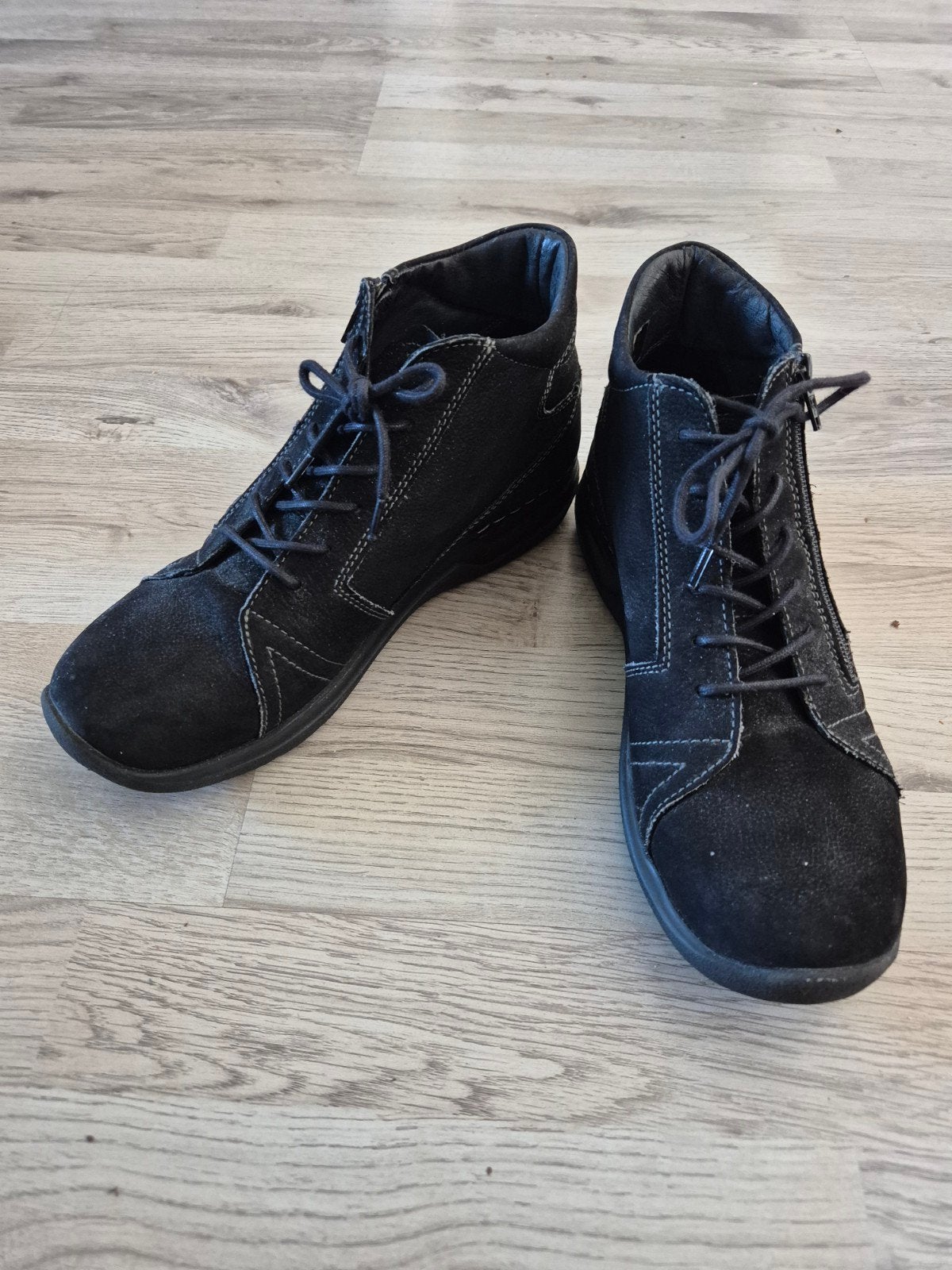 Zwarte Wolky veter schoenen maat 41, Ophalen of Verzenden, Zo goed als nieuw, Zwart, Sneakers of Gympen