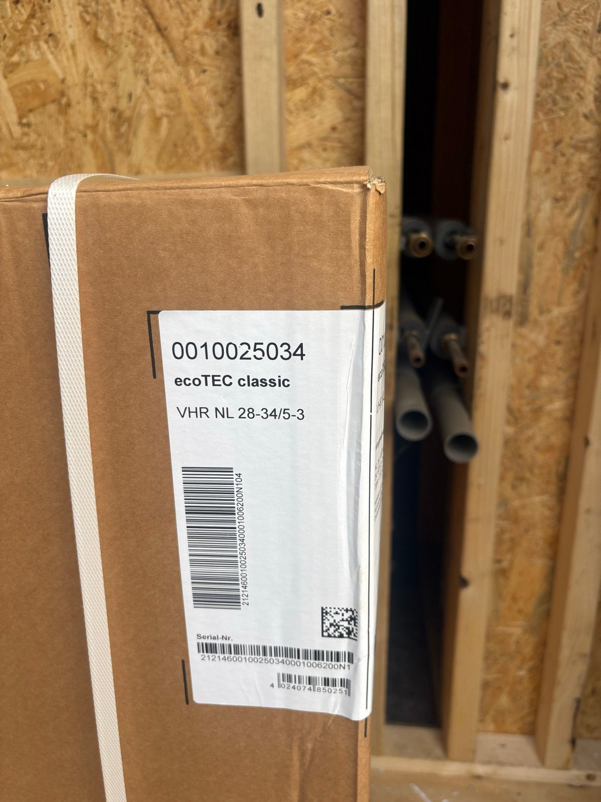 Nieuwe Vaillant ecoTEC classic VHR NL 28-34/5-3 CV-ketel, Ophalen, Hoog rendement (Hr), Cv-ketel of Combi-ketel, Nieuw