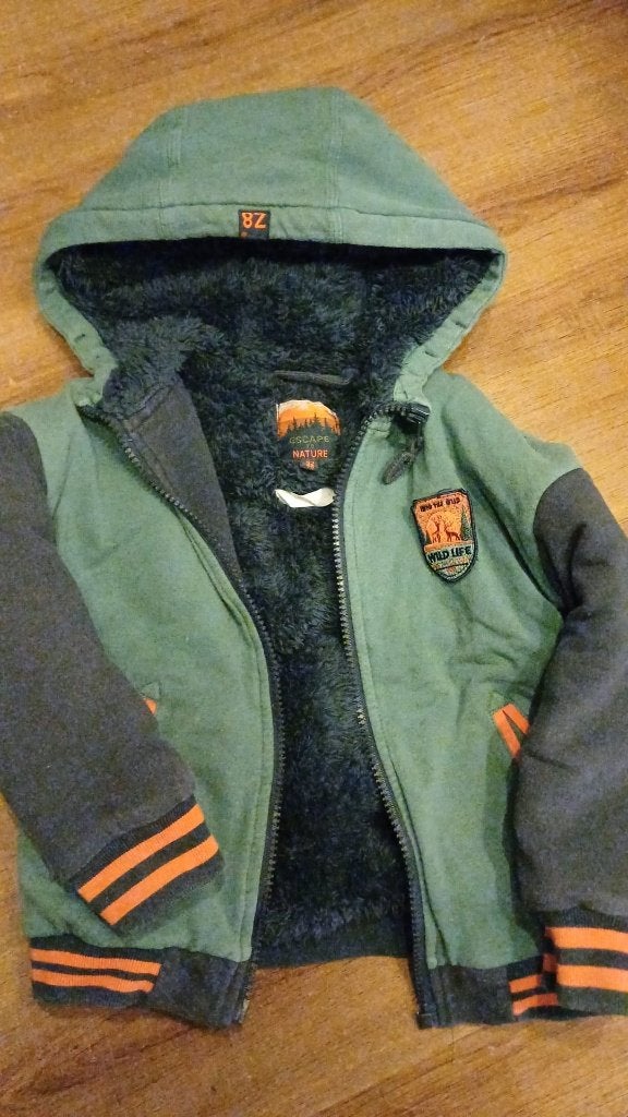 Z8 Fleecevest maat 92/98 - Dik en Warm, Kinderen en Baby's, Kinderkleding | Maat 92, Gebruikt, Ophalen of Verzenden, Jongen, Z8