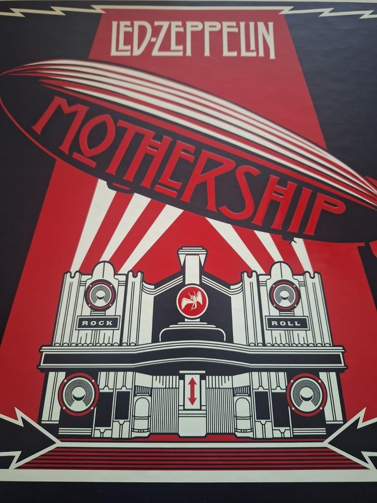 Led Zeppelin: Mother ship 4 lp box, Verzenden, Zo goed als nieuw