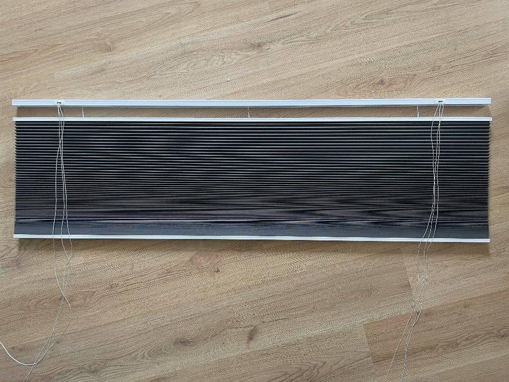 Plissé verduisterend 140x180cm, Ophalen, Gebruikt, Verduisterend, Gordijn