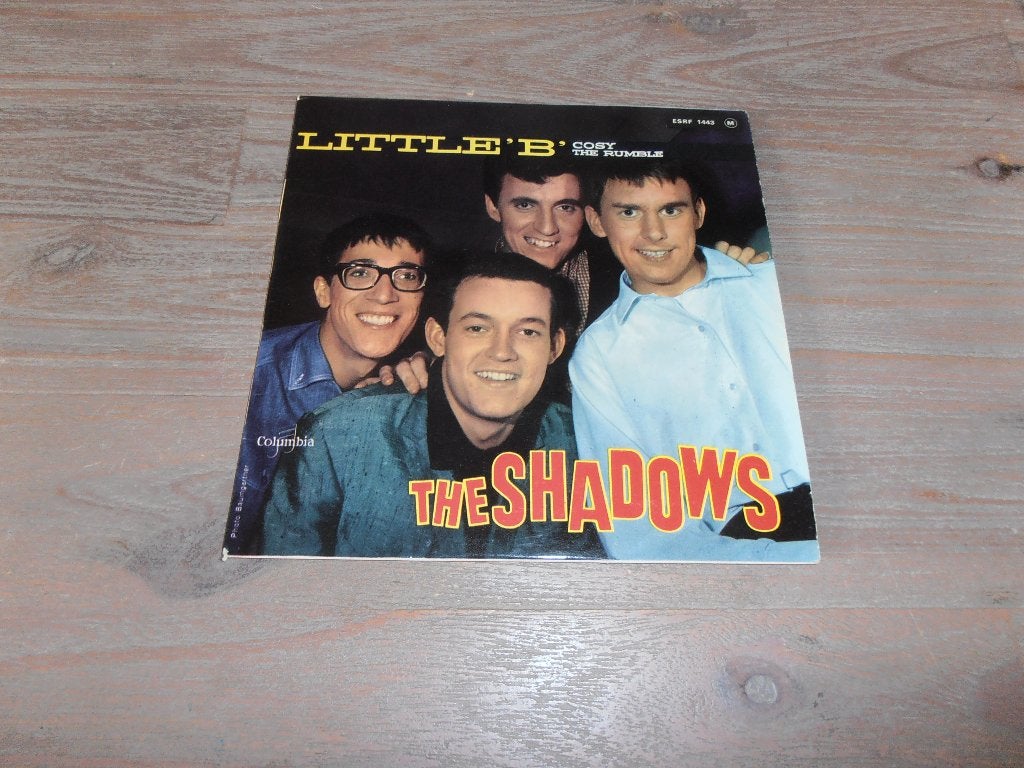 The Shadows - Little 'B' / Cosy / The Rumble EP (Columbia), 7 inch, Zo goed als nieuw, Pop, EP