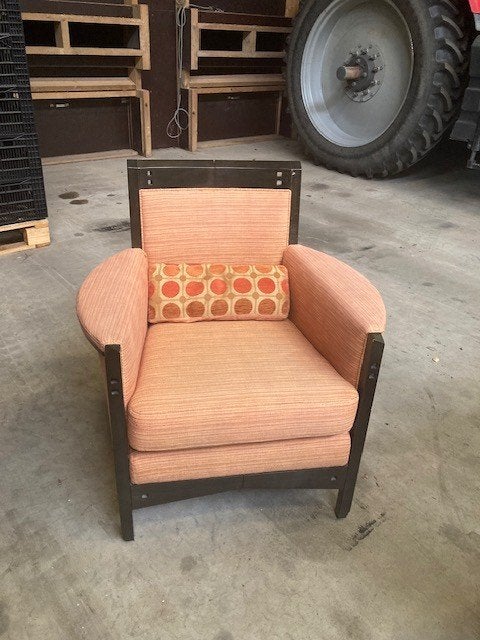 2x Giorgetti fauteuil – Italiaans vintage design – retro, Antiek en Kunst, Ophalen of Verzenden