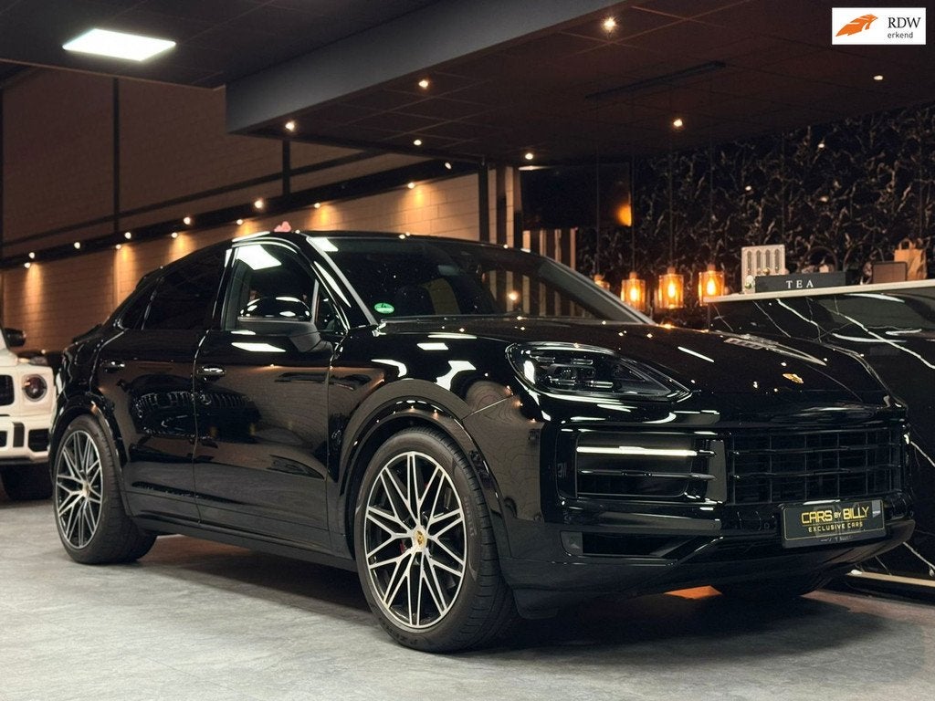 Porsche Cayenne Coupé 3.0|PANO|KEYLESS|ACC|STOELVER, Cayenne, Gebruikt, Zwart, Zwart