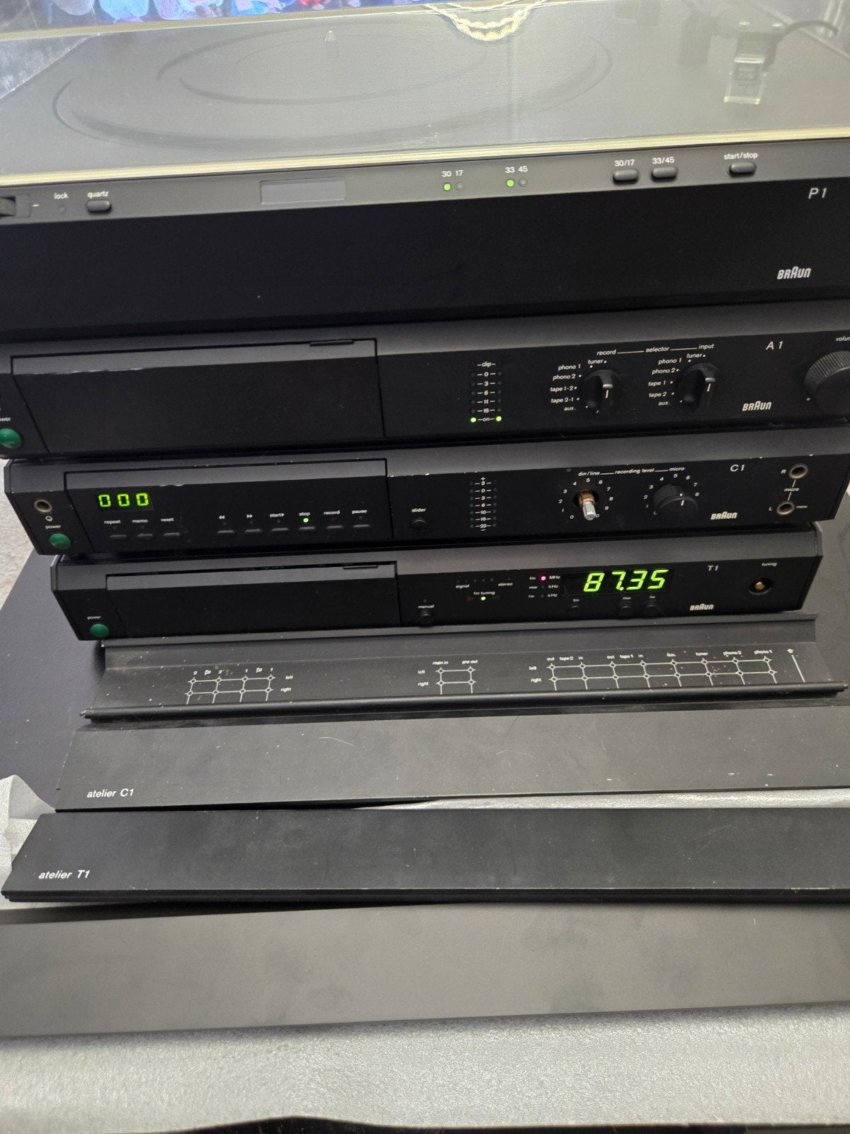 Vintage Braun Audio Set - Goed Geluid, Optische Gebreken, Ophalen, Gebruikt, Overige merken