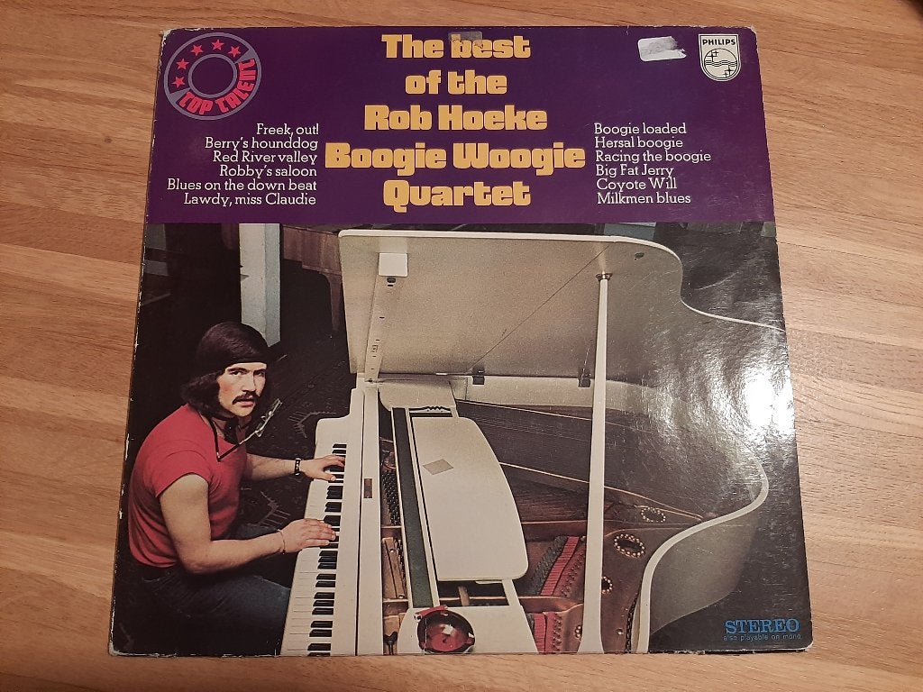 LP Rob Hoeke Boogie Woogie Quartet ‎– The Best Of, LP, Gebruikt, Ophalen of Verzenden, 12 inch