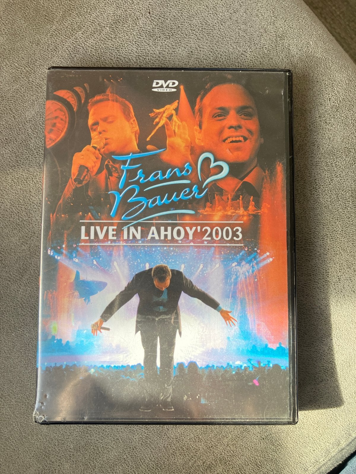 Frans Bauer - Live in Ahoy' 2003 DVD, Gebruikt, Alle leeftijden, Concert, Inclusief doosje