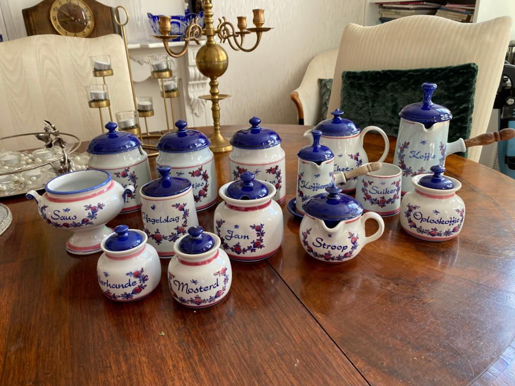 Vintage Zenith Serviesgoed Set - 13 Stuks, Ophalen of Verzenden