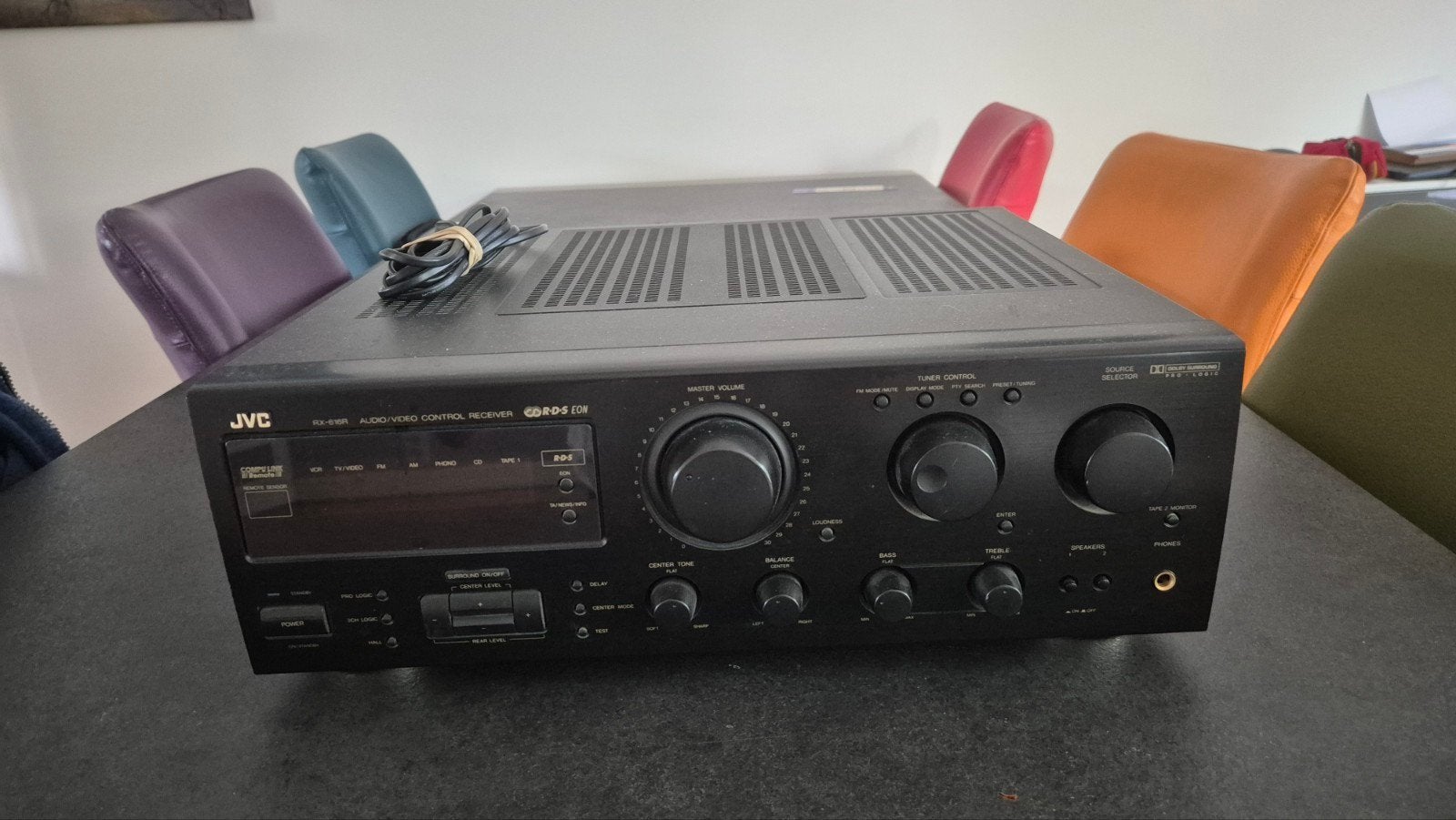 JVC  Audio/Video Control Receiver, Ophalen, JVC, 60 tot 120 watt, Gebruikt