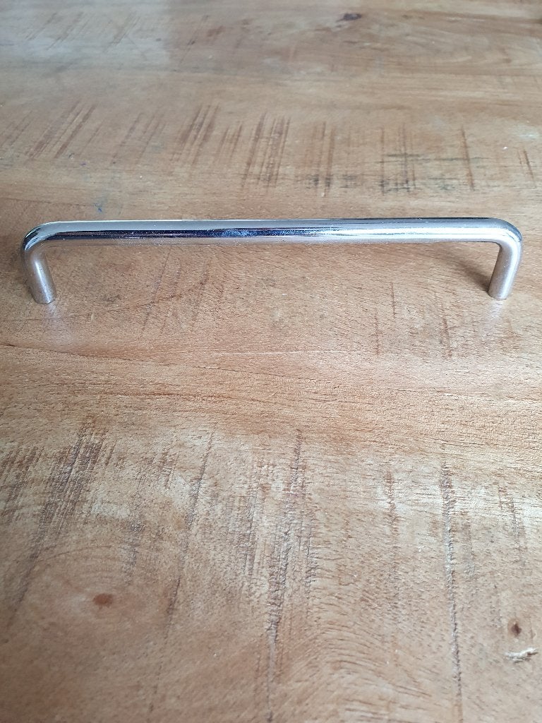 21 metalen keuken handgrepen (nikkel), Ophalen, Zilver, Metaal, Overige typen