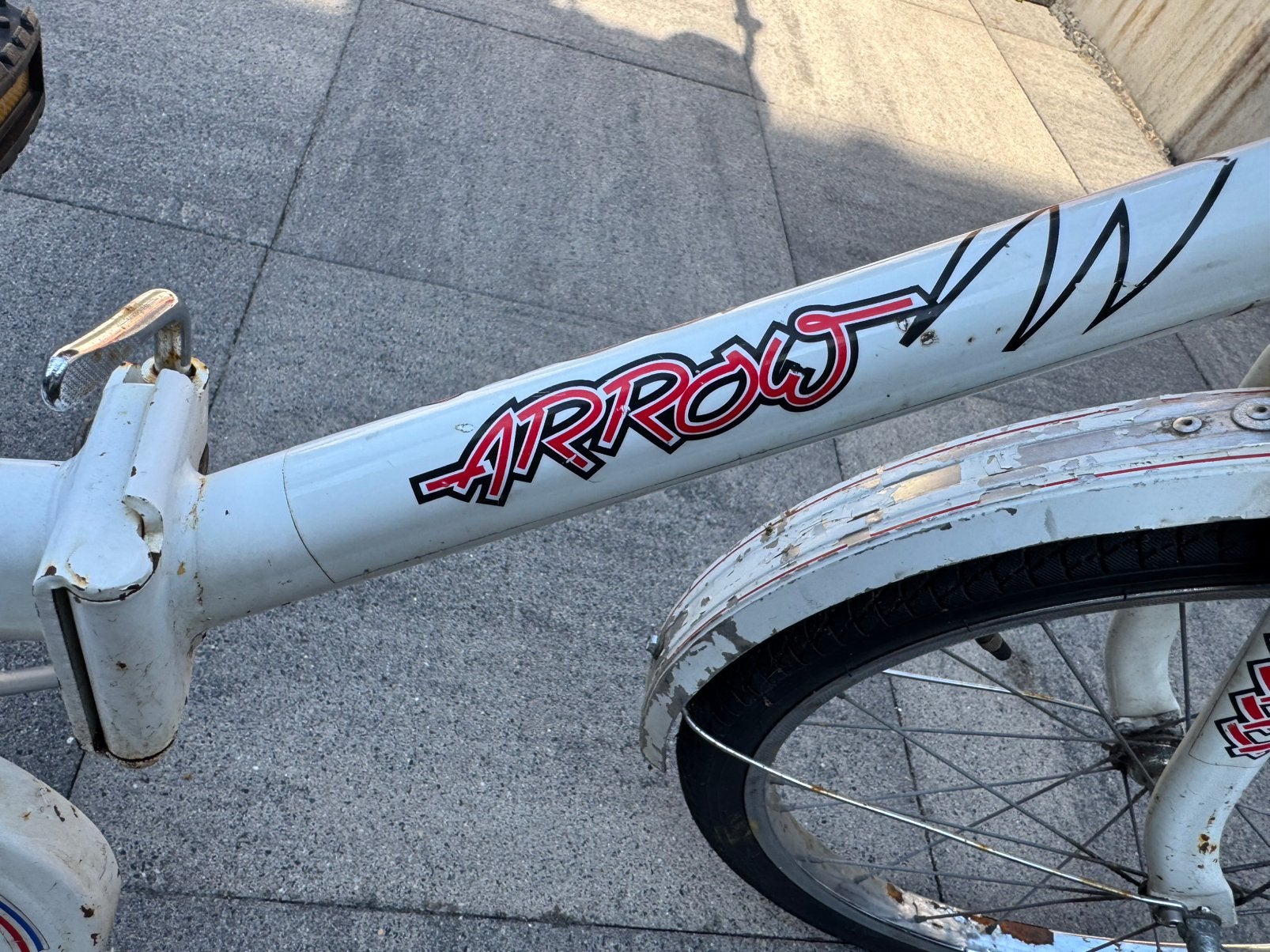 Arrow Vouwfiets, Gebruikt, Deels opvouwbaar, Ophalen, Overige merken