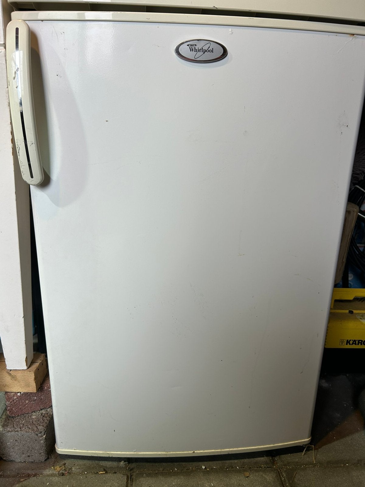 Whirlpool koelkast vrijstaand, Ophalen, Minder dan 85 cm, Energieklasse A of zuiniger, 45 tot 60 cm