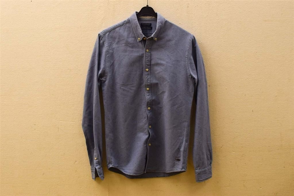 Scotch & Soda spijkerblouse 47935, Ophalen of Verzenden, Gedragen, Blauw