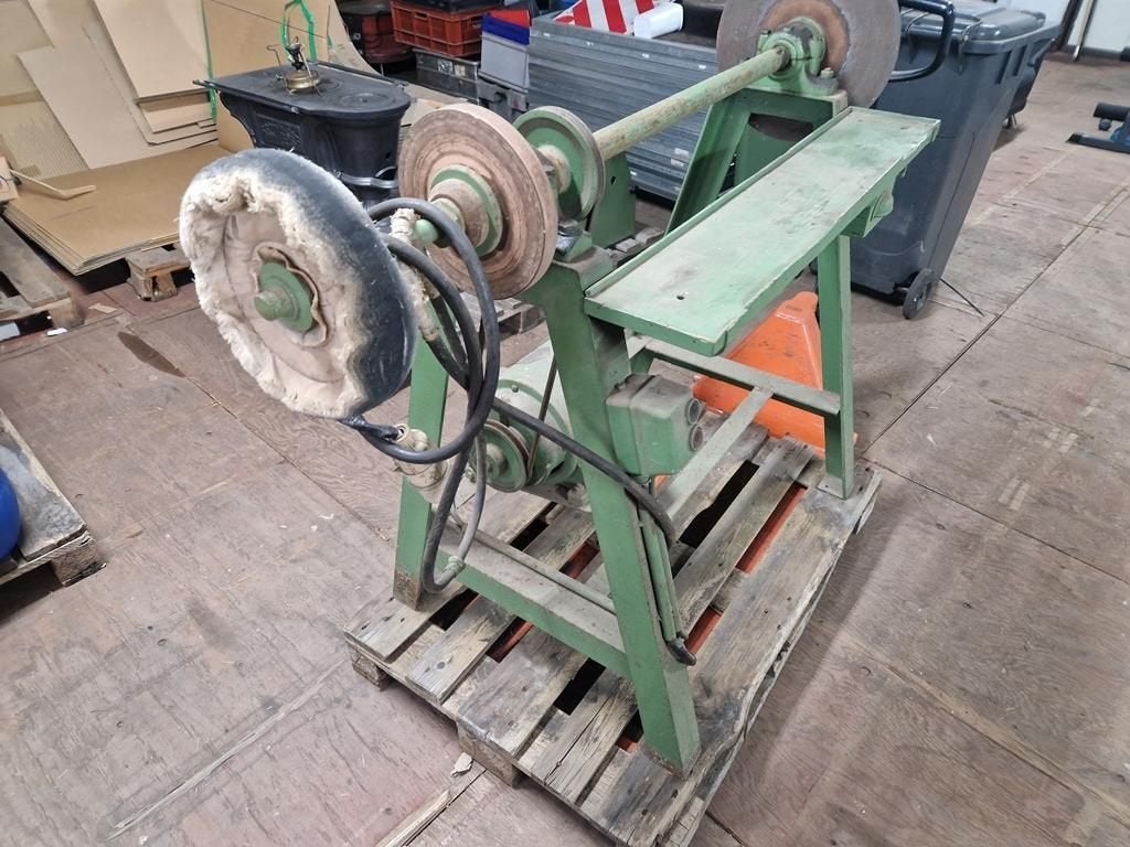 Grote Polijst / Slijp machine voor Hobbywerkplaats 380V, Ophalen, Gebruikt, Slijpmachine, Slijpmachine