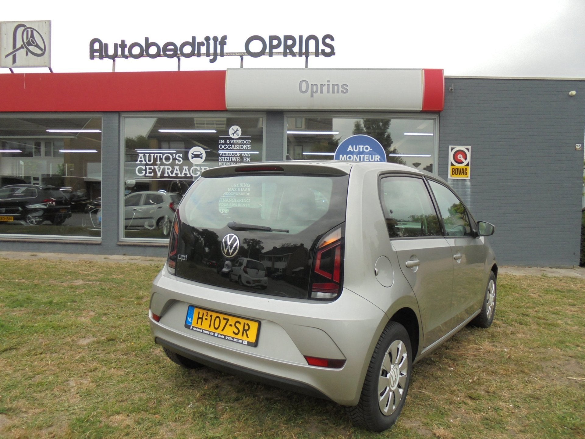 Volkswagen Up! 1.0 BMT move up! 5drs NL -Auto, AIRCO Lage Km, Auto's, Volkswagen, Stof, Gebruikt, Start-stop-systeem, 23 km/l