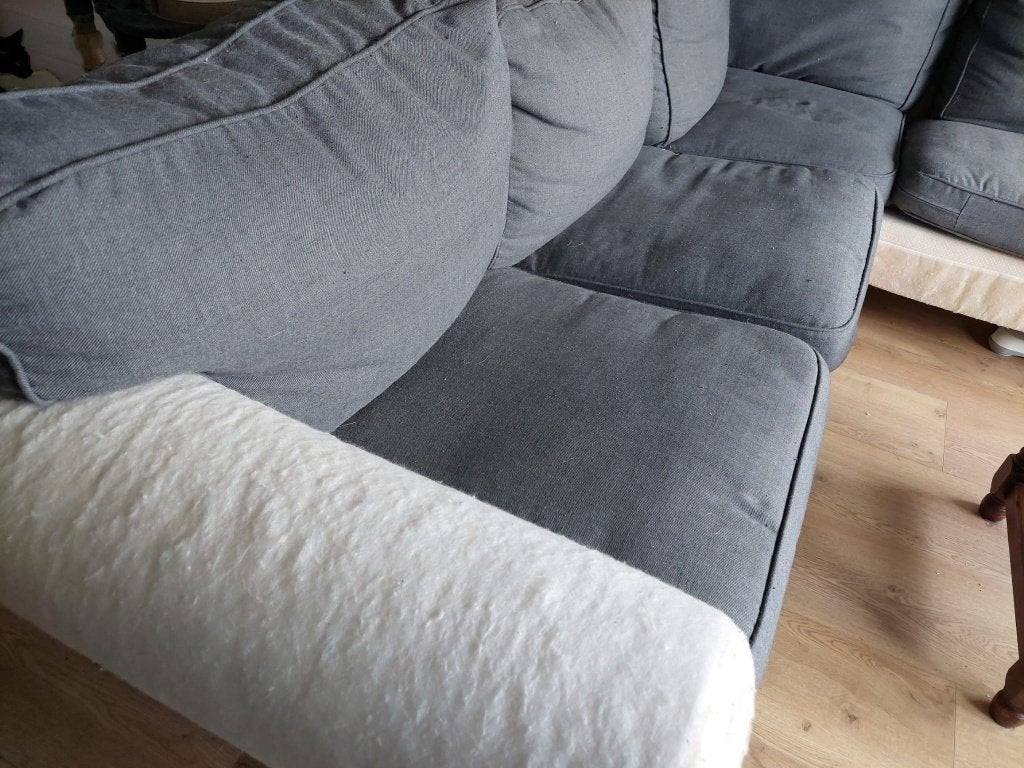 Ektorp Hoekbank gratis ophalen, Ophalen, Gebruikt, Stof, Ikea
