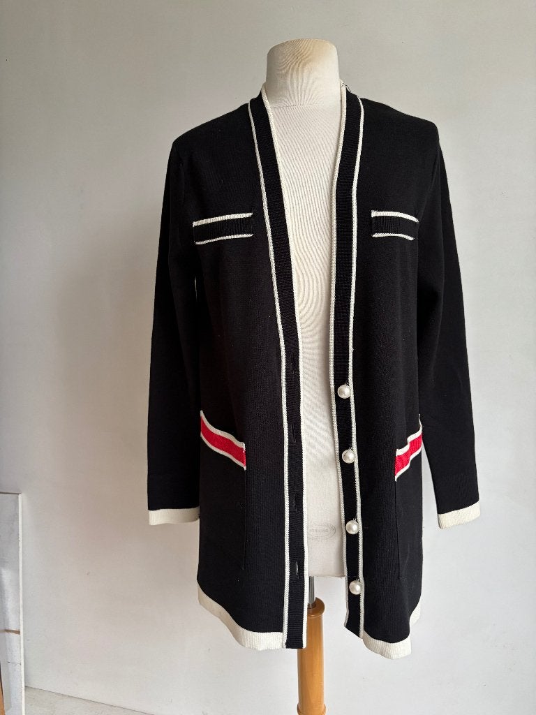 zara vest half lang maat m, Maat 38/40 (M), Verzenden, Zwart, Zo goed als nieuw