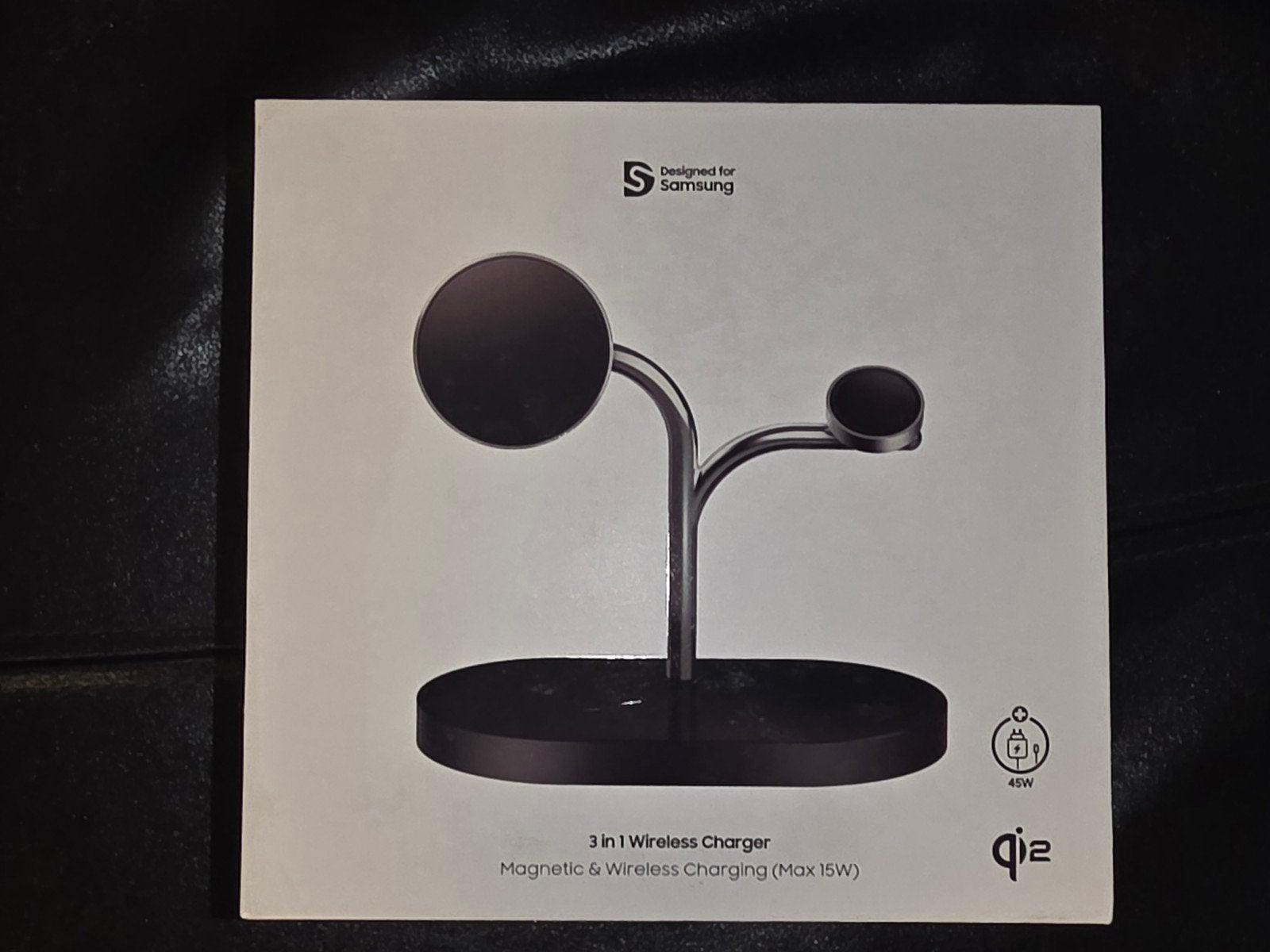Samsung 3-in-1 Draadloze Oplader voor Telefoon, Horloge, Bud, Samsung, Draadloze oplader, Nieuw, Universeel